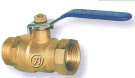 天津力字水暖閥門__內外絲黃銅球閥（壓鑄）